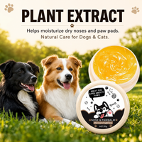 Paw & Nose Balm for Dogs & Cats — Dry, Cracked Skin Repair