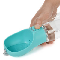 Gourde portable pour chien — Distributeur de voyage anti-fuite pour chiens et chats